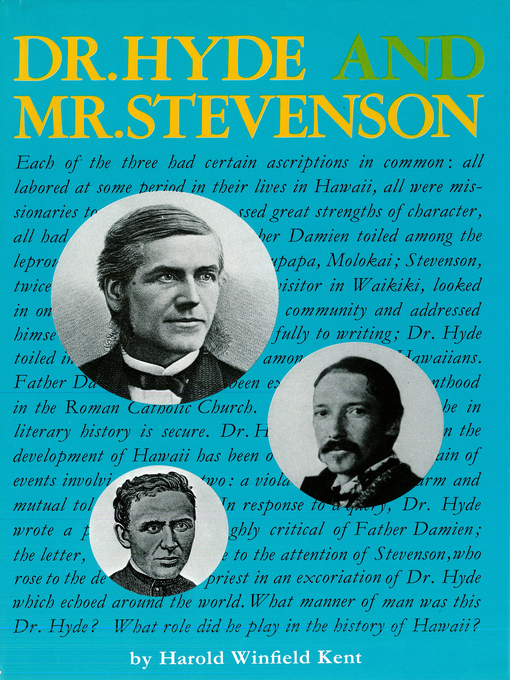 Title details for Dr. Hyde and Mr. Stevenson by Harold Winfield Kent - Available